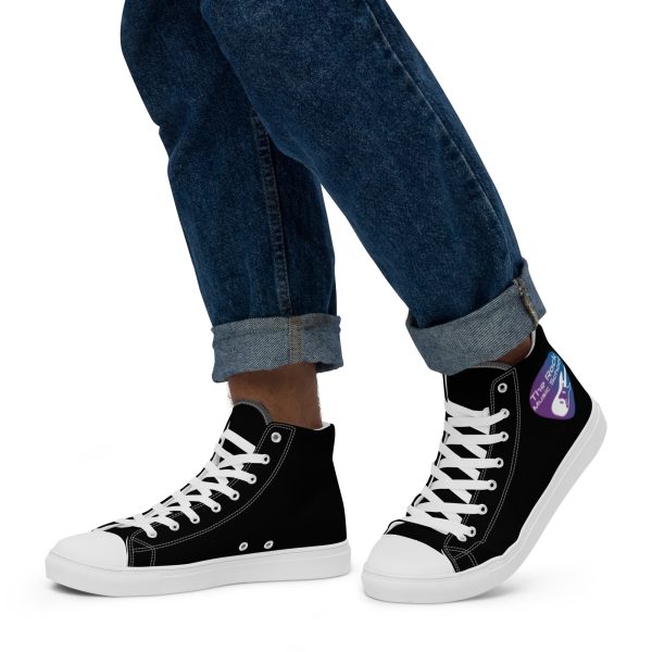 TRMS Men’s high top canvas shoes - Image 3