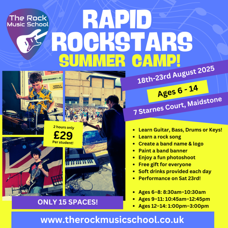 Rapid Rockstars Summer Camp Maidstone